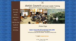 Desktop Screenshot of akelascouncil.com